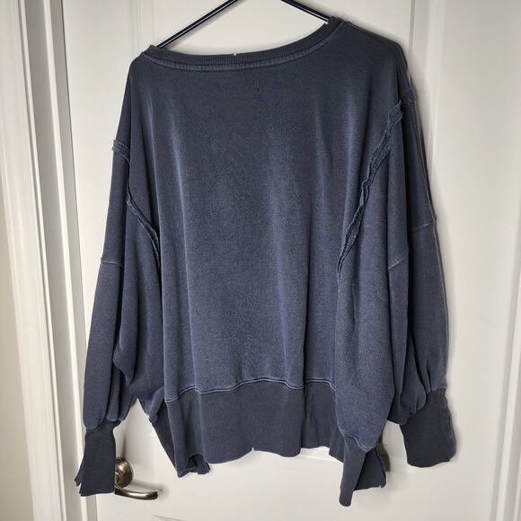 Medium | Free People | NWT | We The Free Camden Navy Blue - Picture 5 of 5